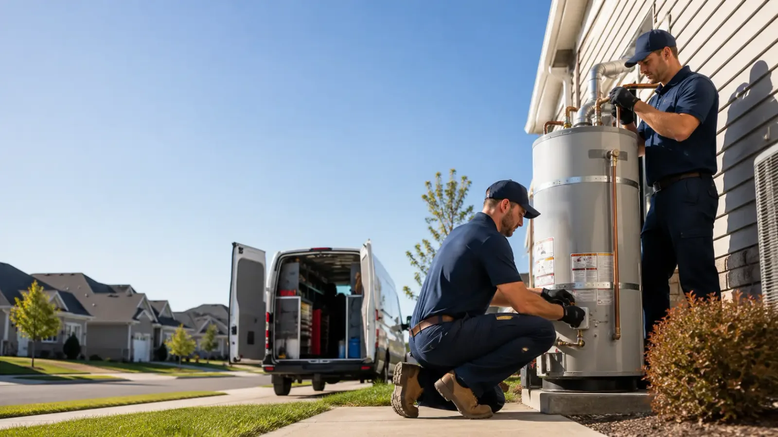 Water Heater Installation in Dayton, MN